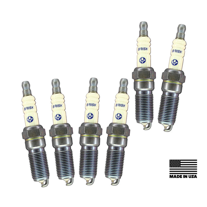 AR10S Brisk RZR XP Turbo Replacement Spark Plugs #1517
