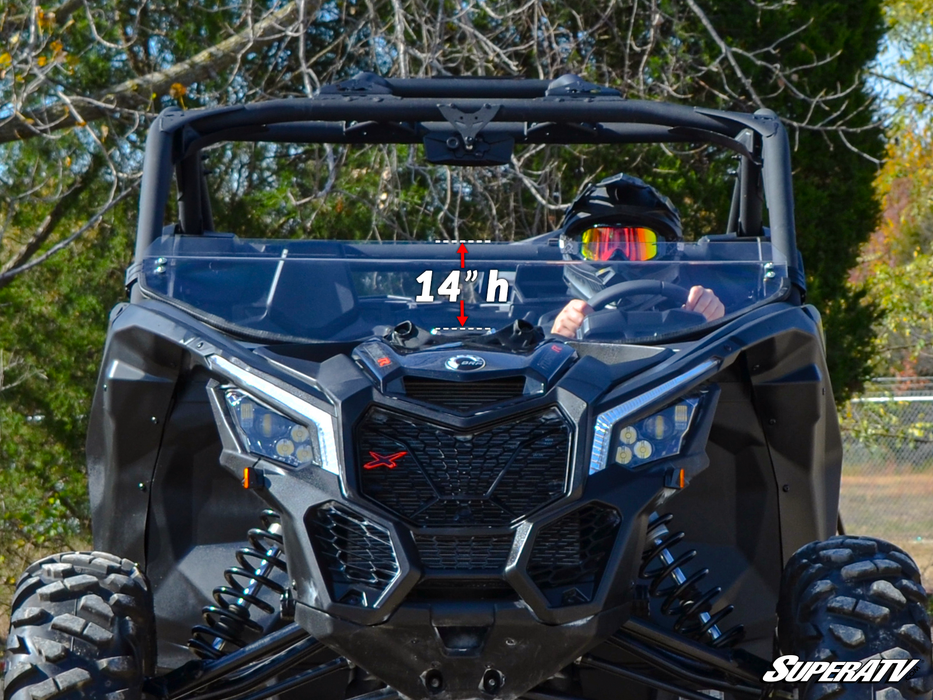 Can-Am Maverick X3 Half Windshield 2017-2025