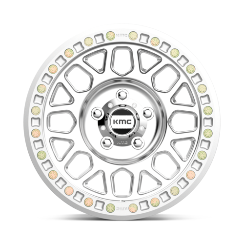 KMC KM234 Grenade Desert Wheel, 17x8.5 with 6 on 5.5 Bolt Pattern - Machined - KM23478560500