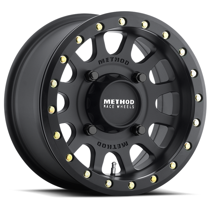 401 UTV Beadlock | Matte Black 15x7 / 4x156mm / 13/4+3