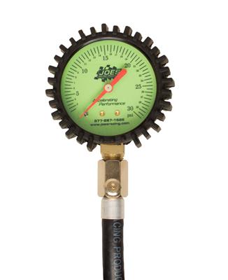 JOES Racing Products Glow-In-The-Dark Tire Pressure Gauges #32306