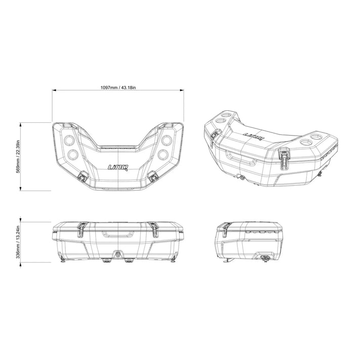 Can-Am LinQ 9.2 US Gal (35 L) Cooler 715006998