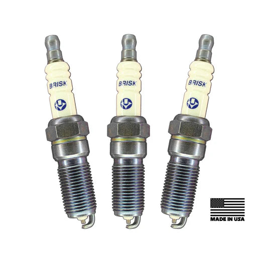 BRISK RACING CR10YS MAVERICK X3 TURBO REPLACEMENT SPARK PLUGS in