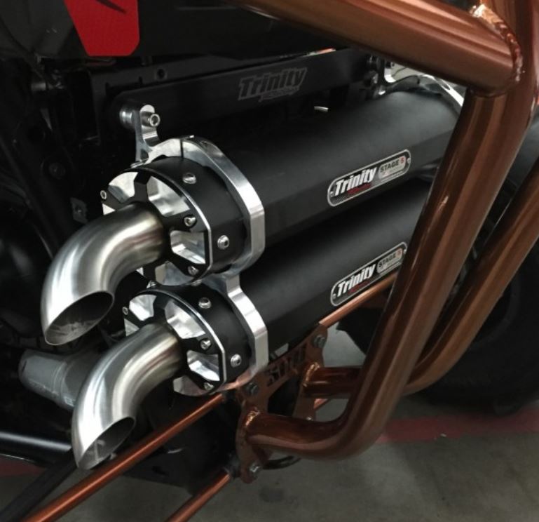 RZR XP 1000 SLIP ON TRINITY RACING TR4118S in Yuma USA. Racing UTV