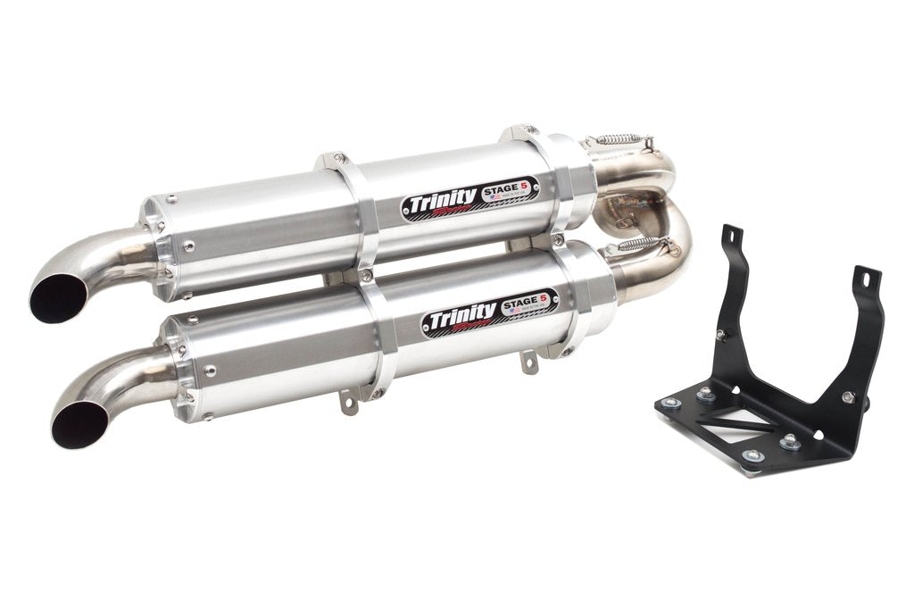thumbnail image 2 of KOlightning Slip-On Exhaust Muffler For Can-Am Maverick X3 (2017-2023) - Stainless Steel 2 of 4
