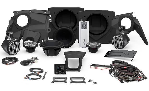 1000 watt stereo, front speaker, subwoofer, & rear speaker kit for 2017+ Maverick X3 (X317-STAGE5)