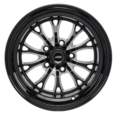 Set of 4 JEGS SSR Spike Wheel Size: 15" x 10" 555-681434