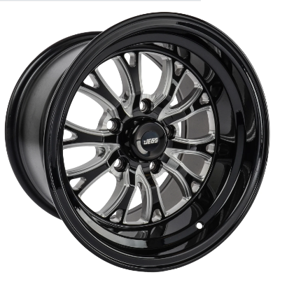 Set of 4 JEGS SSR Spike Wheel Size: 15" x 10" 555-681434