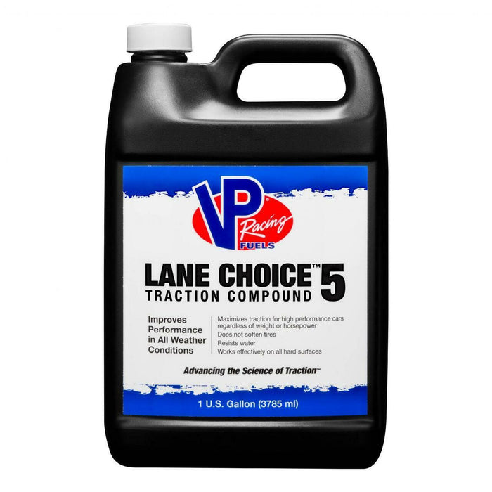 23514 VP Racing Fuels Lane Choice 5 Traction Compound 4/1 Gallon Universal